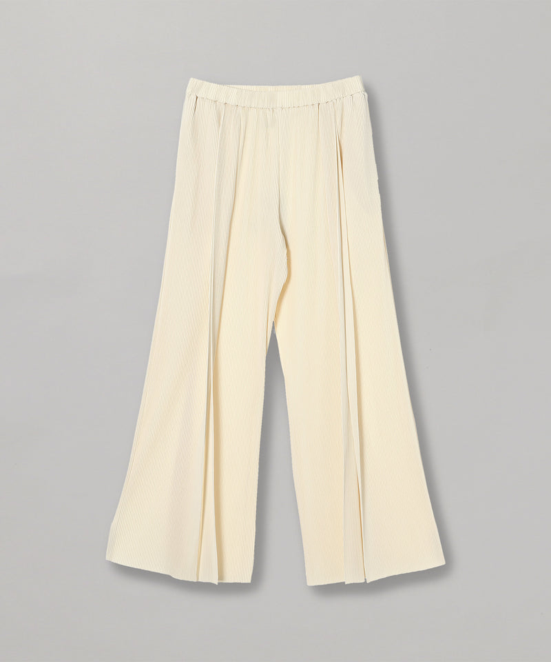 Slit Pleated Pants-kotohayokozawa-Forget-me-nots Online Store