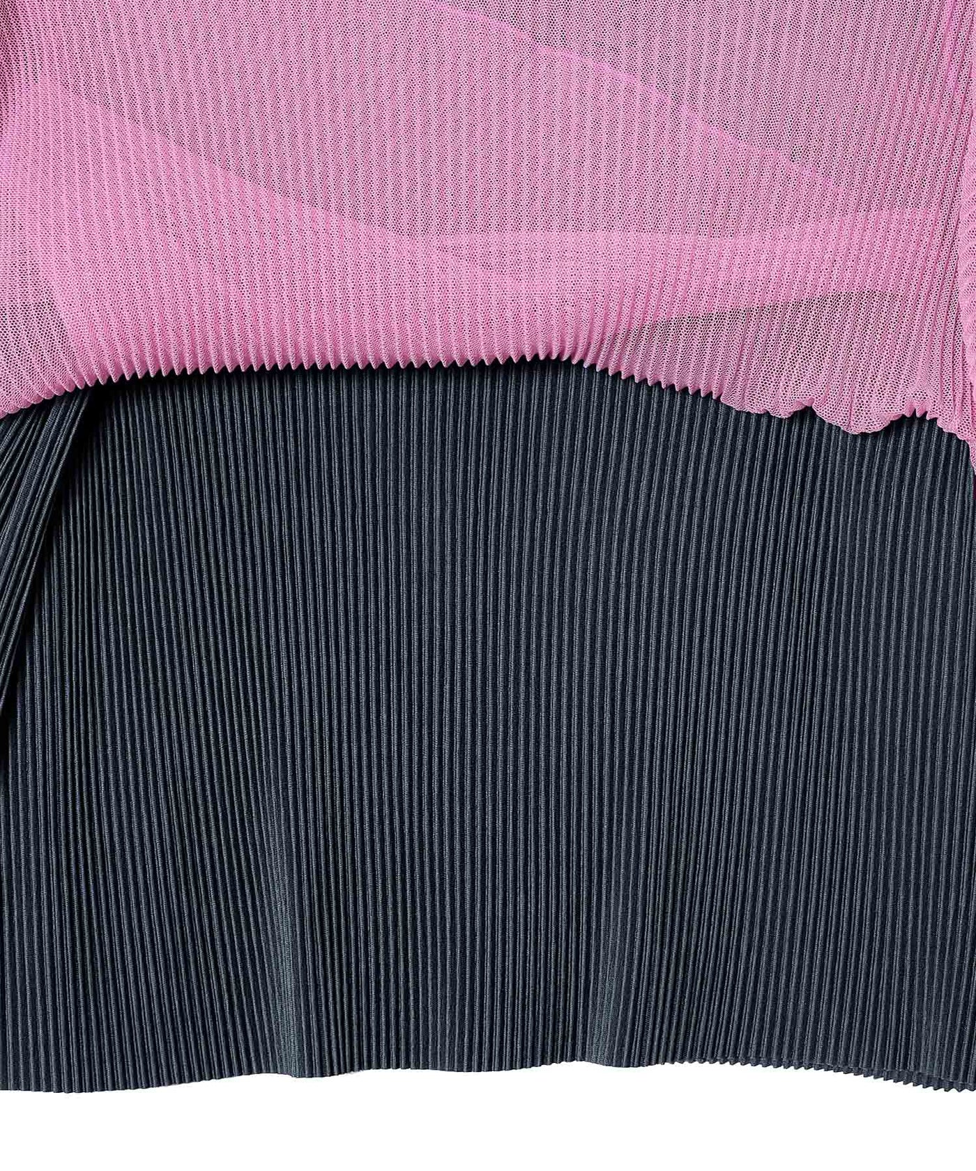 コトハヨコザワ(kotohayokozawa)｜Sheer Layered Short Sleeve