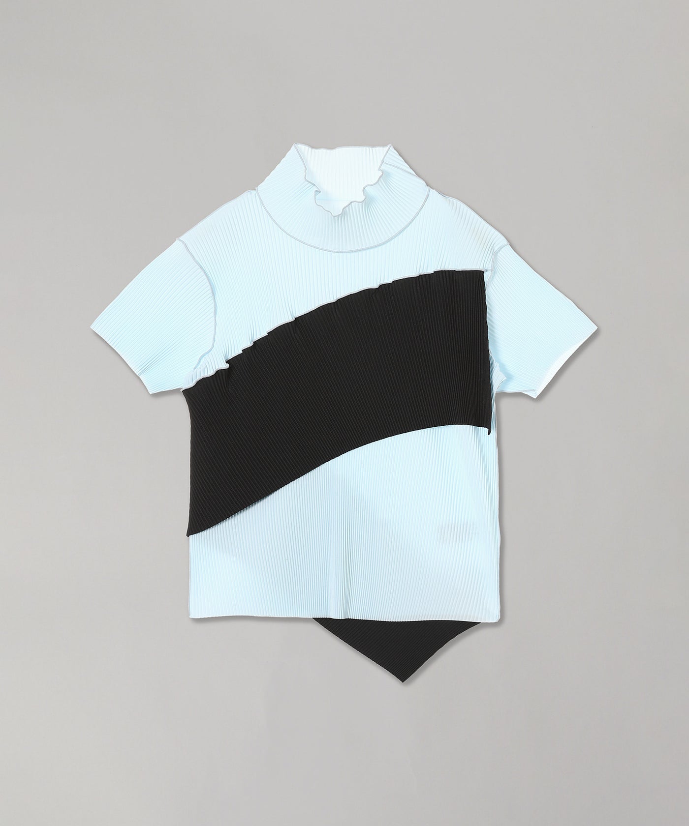 コトハヨコザワ(kotohayokozawa)｜Spiral Wave Short Sleeve Top