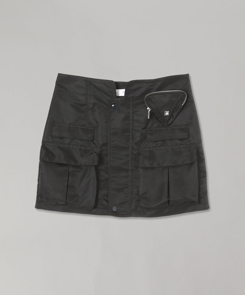 Nylon Twill Mini Skirt-TOGA PULLA-Forget-me-nots Online Store