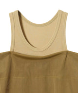 Grossy Rib Tank Top-TOGA PULLA-Forget-me-nots Online Store