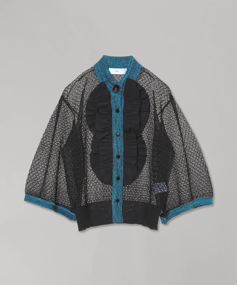 Lace Knit Cardigan-TOGA PULLA-Forget-me-nots Online Store