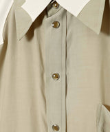 Western S/S Shirt-TOGA PULLA-Forget-me-nots Online Store