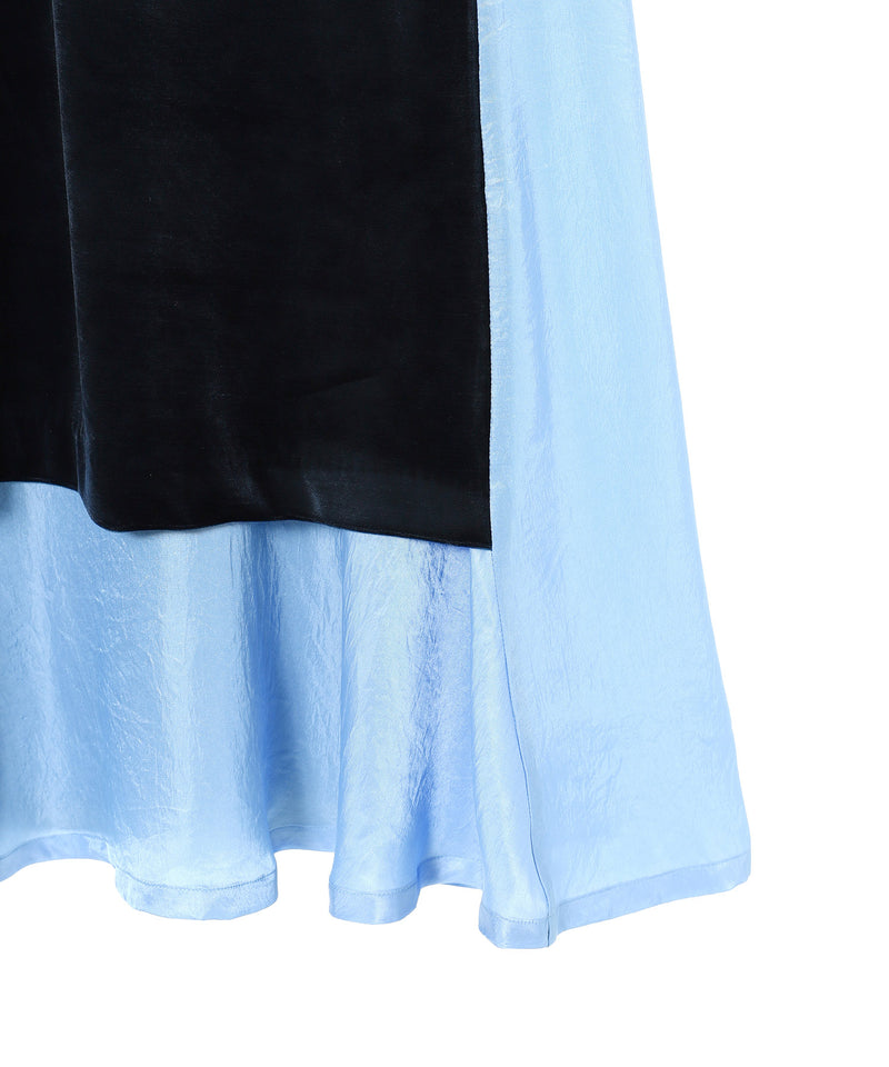 Velor Jersey Dress-TOGA PULLA-Forget-me-nots Online Store