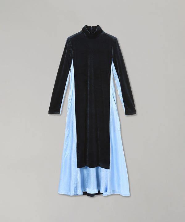 Velor Jersey Dress-TOGA PULLA-Forget-me-nots Online Store