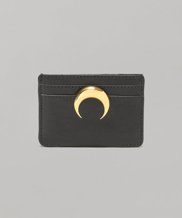 Moonogram Embossed Leather Wallet-Marine Serre-Forget-me-nots Online Store