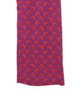 Moon Printed Flou Drawstring Trousers-Marine Serre-Forget-me-nots Online Store