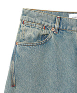 Moon Laser Denim Bermudas-Marine Serre-Forget-me-nots Online Store