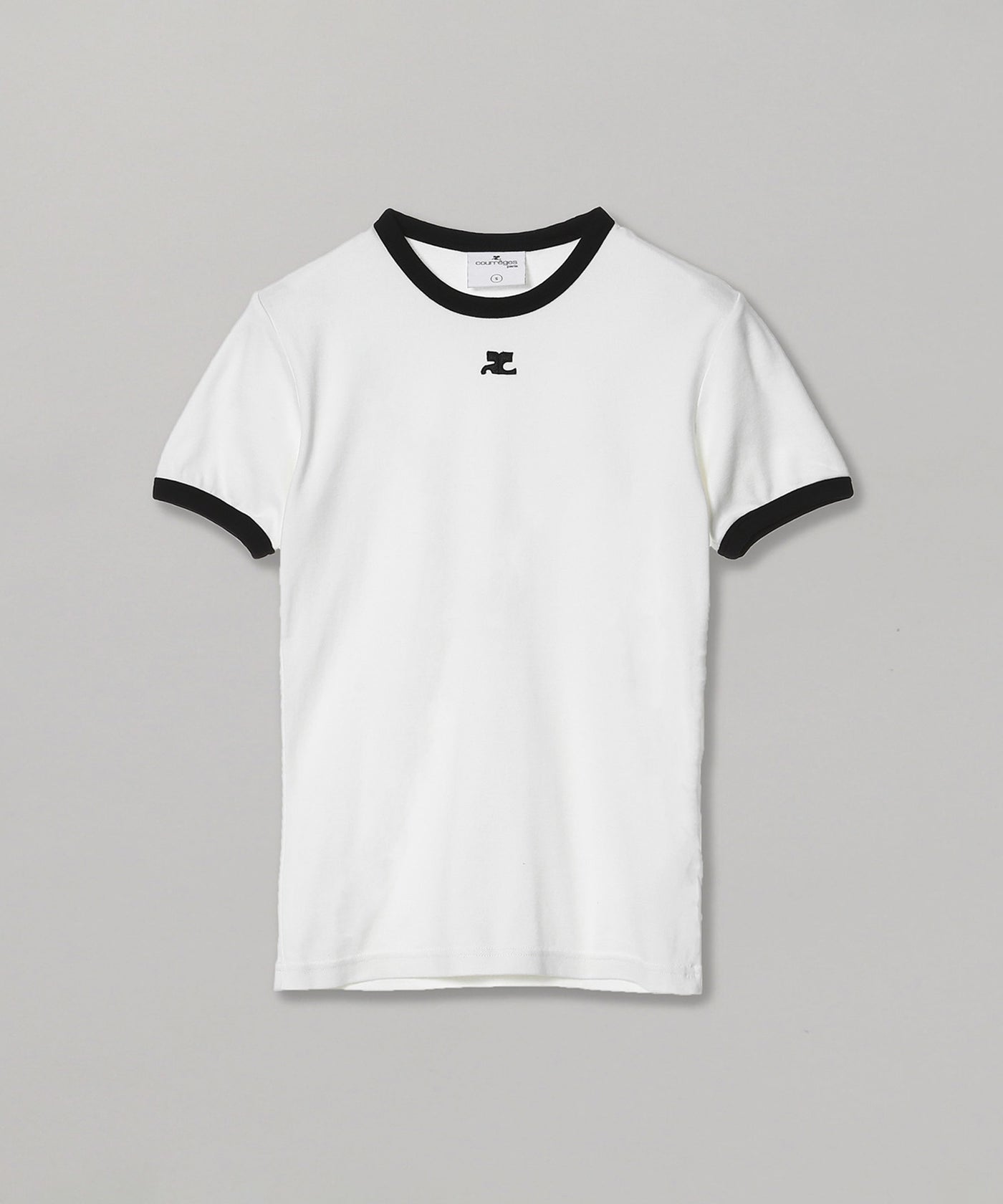 クレージュ(courrèges)｜Signature Contrast T-Shirt ｜Forget