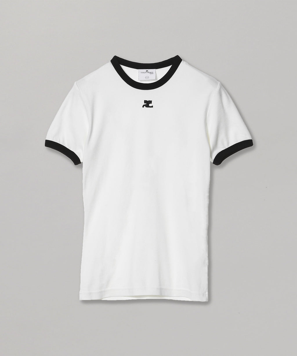 クラシックでエレガント♪【Courreges】千鳥格子コットンTシャツ 360418158_9.jpg