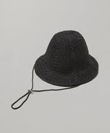 Nylon Rayon Raschel Mesh Tulip Hat-KIJIMA TAKAYUKI-Forget-me-nots Online Store