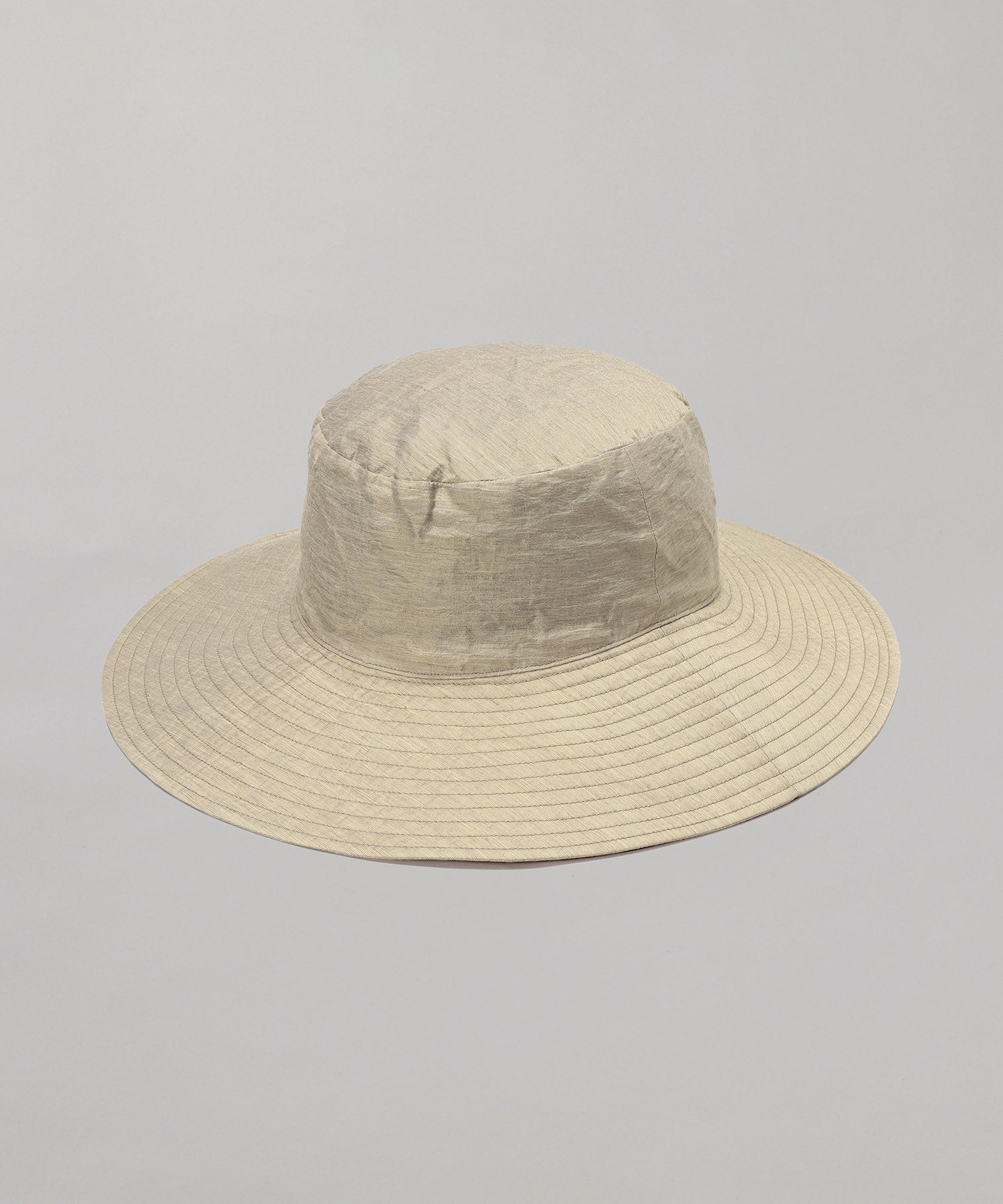 キジマタカユキ(KIJIMA TAKAYUKI)｜Linen Rayon Wide Brim