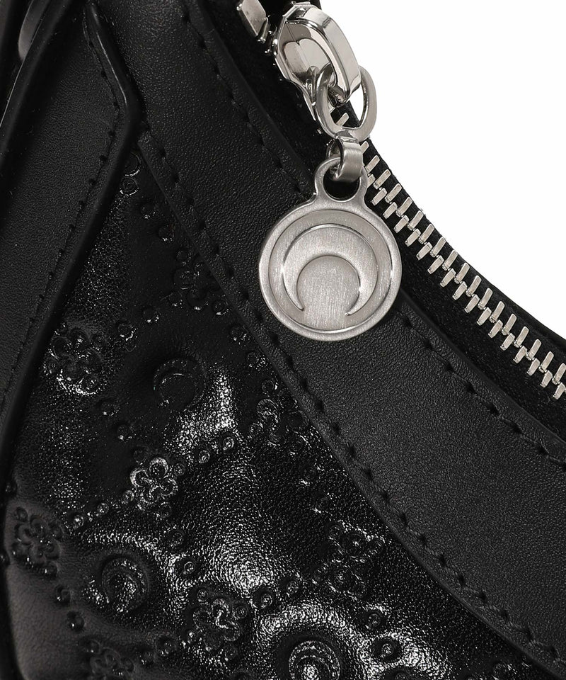 Embossed Leather Eclips Mini-Marine Serre-Forget-me-nots Online Store
