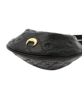 Moonogram Embossed Leather Eclips Micro-Marine Serre-Forget-me-nots Online Store