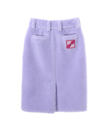 ＜Archive Sale＞Purple Fleece Midi Skirt-WE11DONE-Forget-me-nots Online Store