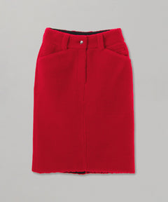 ＜Archive Sale＞Red Fleece Midi Skirt-WE11DONE-Forget-me-nots Online Store