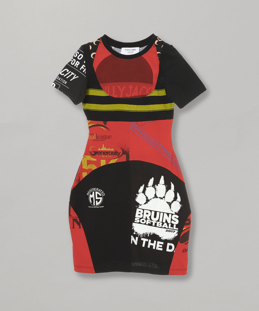 marine serre Regenerated グリッタードレス marine serre Regenerated