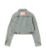 Moon Laser Denim Boxy Suit Jacket-Marine Serre-Forget-me-nots Online Store