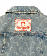 Moon Laser Denim Boxy Suit Jacket-Marine Serre-Forget-me-nots Online Store