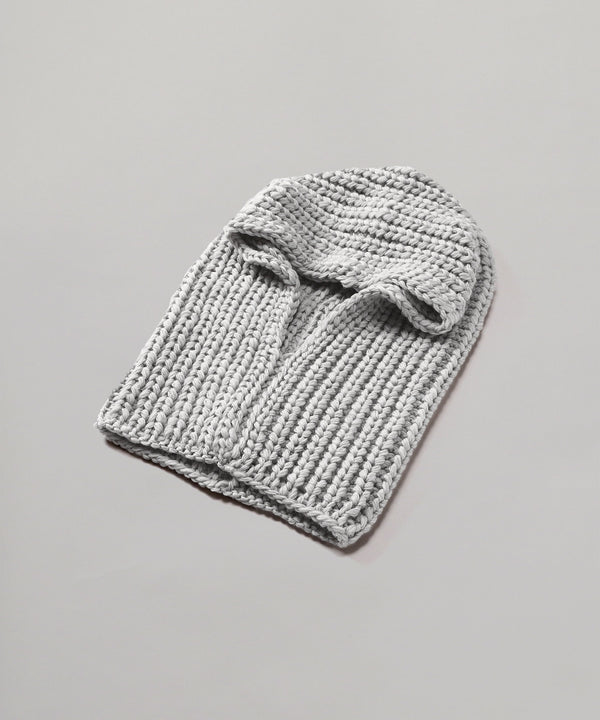 Wool Knit Hood-KIJIMA TAKAYUKI-Forget-me-nots Online Store