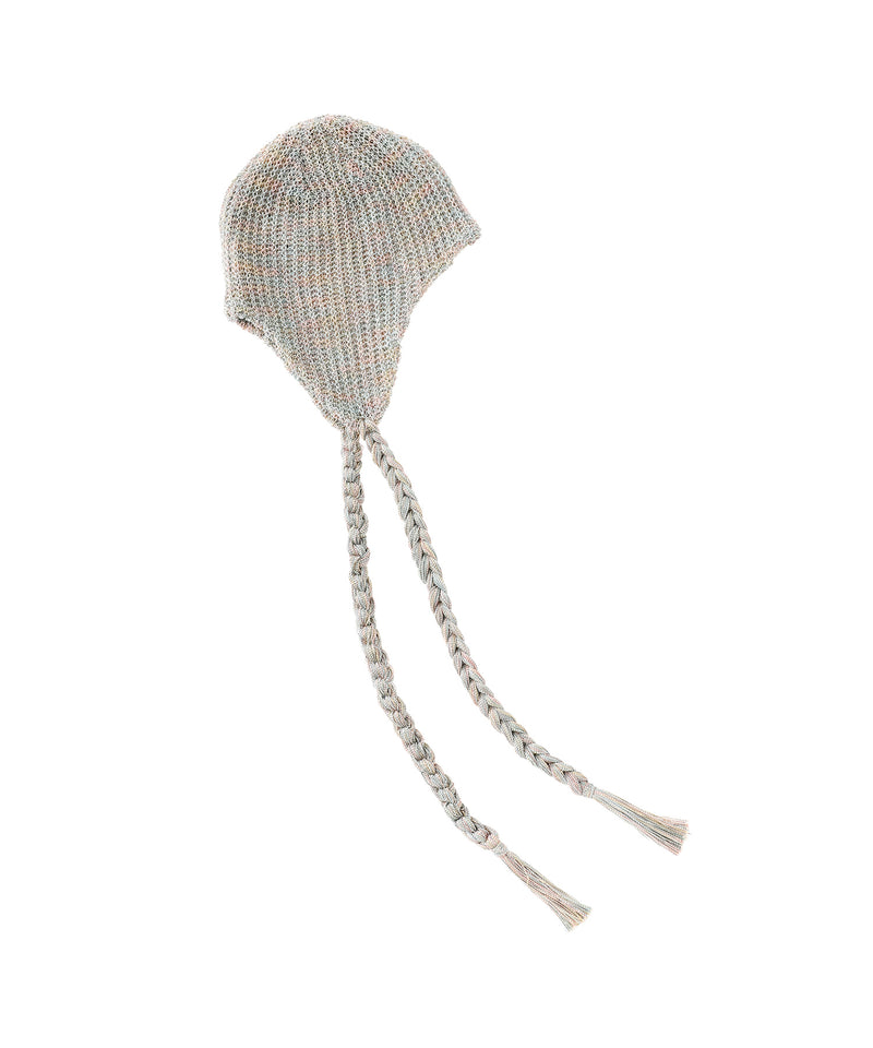 Cotton Silk Knit Ear Cap-KIJIMA TAKAYUKI-Forget-me-nots Online Store