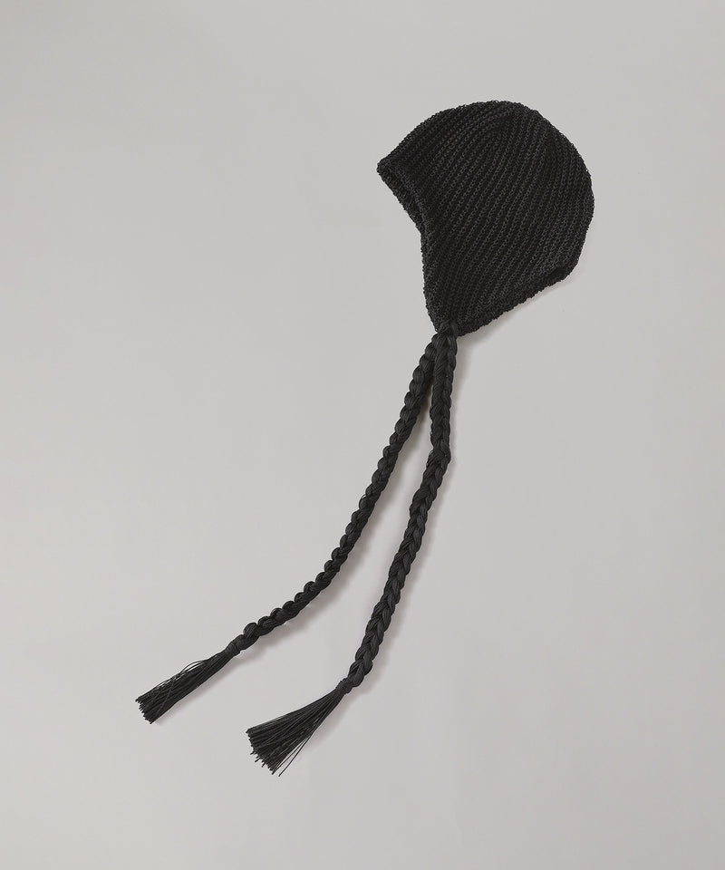 Cotton Silk Knit Ear Cap-KIJIMA TAKAYUKI-Forget-me-nots Online Store