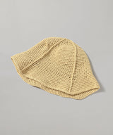 Poly Hand Knit Tulip Hat-KIJIMA TAKAYUKI-Forget-me-nots Online Store