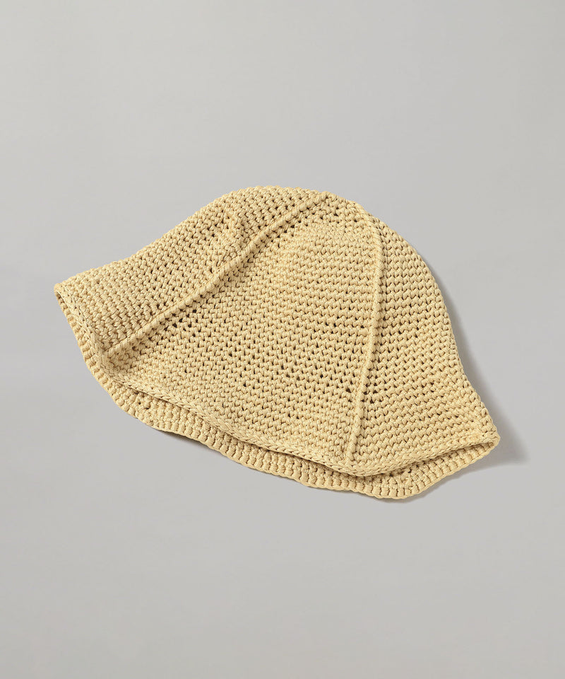 Poly Hand Knit Tulip Hat-KIJIMA TAKAYUKI-Forget-me-nots Online Store