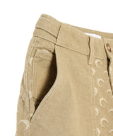 Moon Jacquard Twill Workwear Pants-Marine Serre-Forget-me-nots Online Store