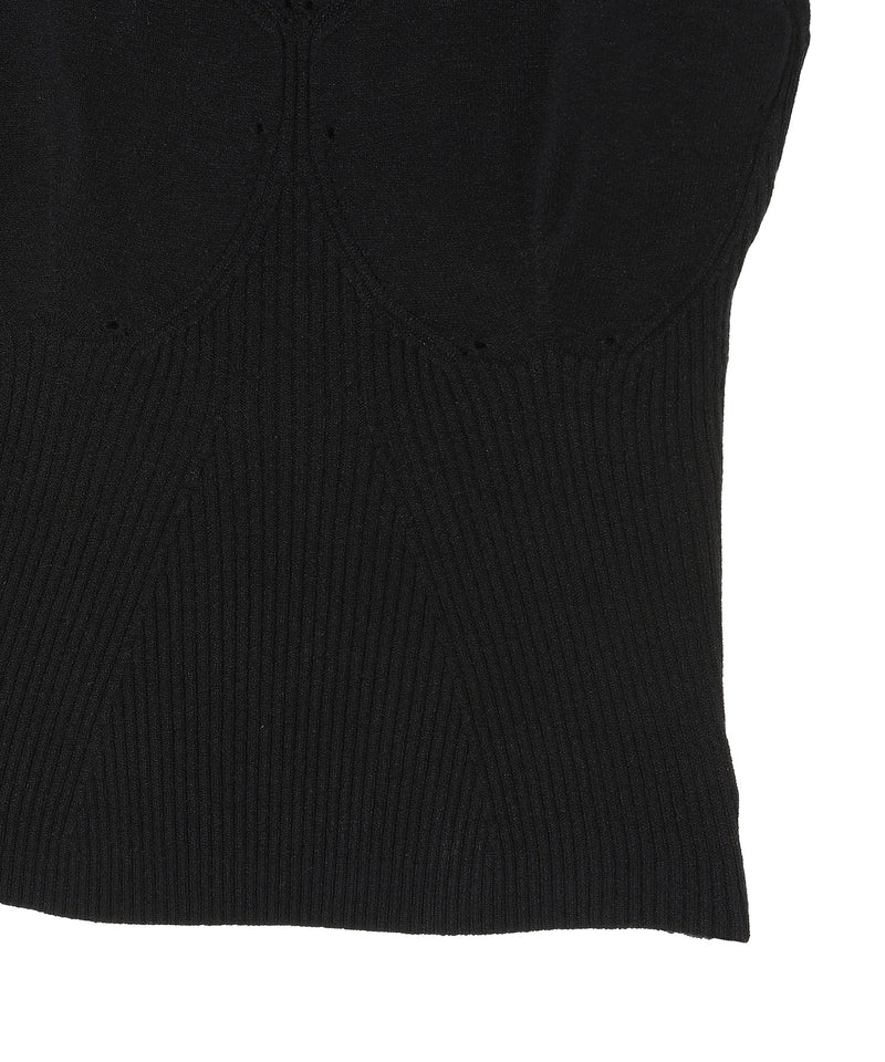 マリーン セル(Marine Serre)｜Knit Rib Sleeveless Pullover ...