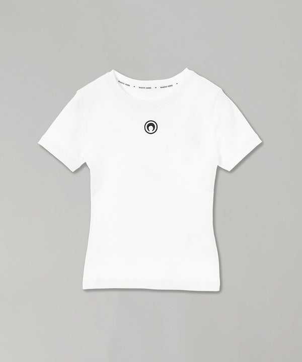 Moon Logo Jersey Baby Fit T-Shirt-Marine Serre-Forget-me-nots Online Store