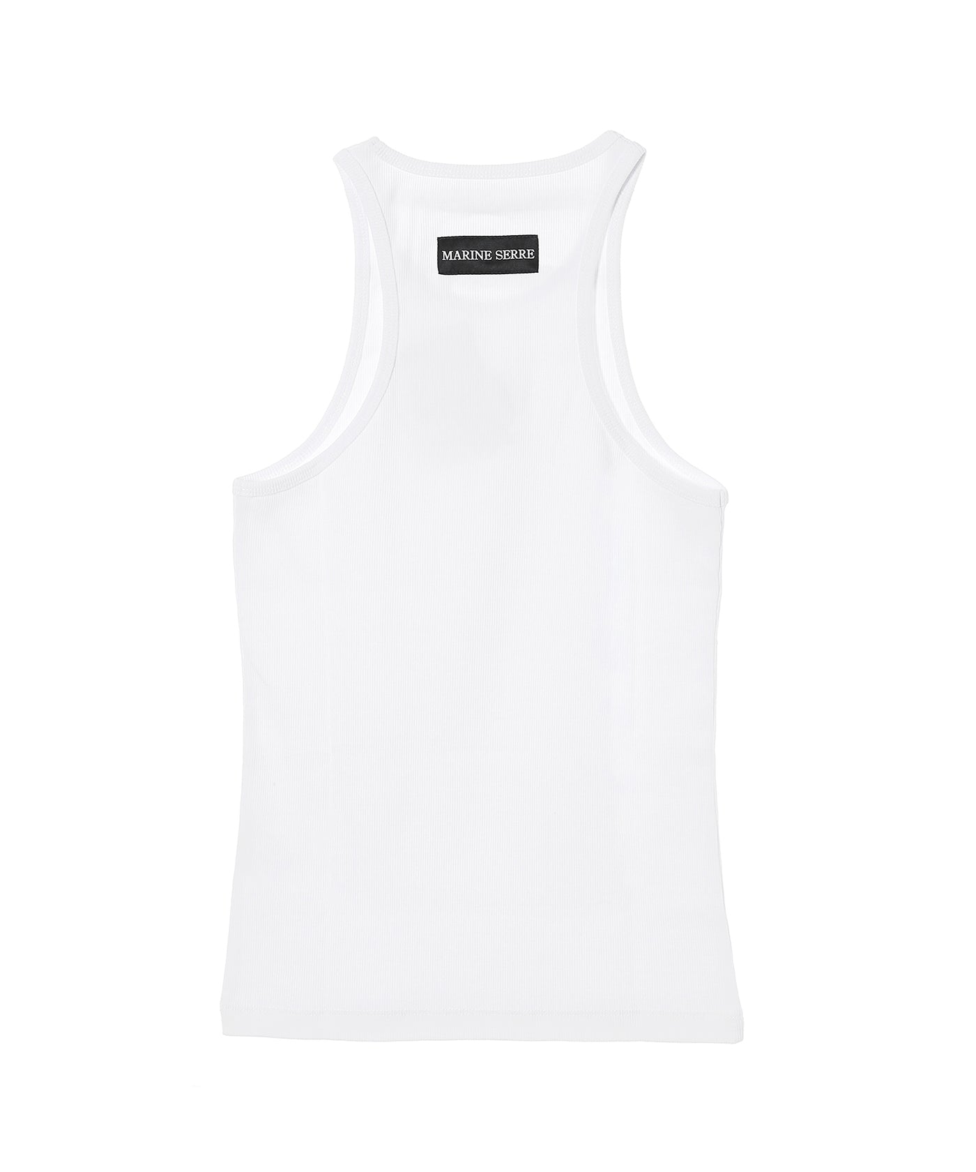 マリーン セル(Marine Serre)｜Moon Logo Ribbed Jersey Tank