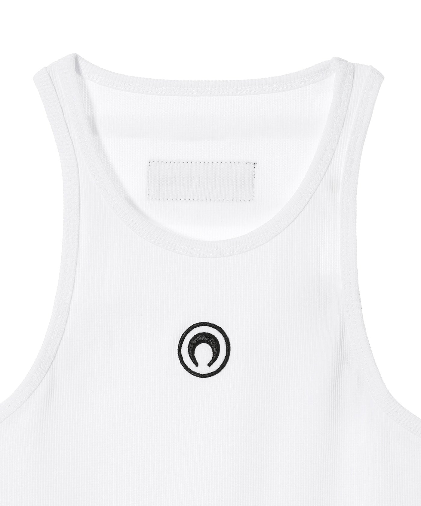 マリーン セル(Marine Serre)｜Moon Logo Ribbed Jersey Tank