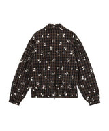 Yarn Dyed Check Flower Bomber
