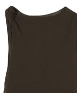 Marl Mesh Draped Knot Detailin