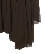 Marl Mesh Draped Knot Detailin