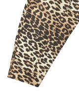 Printed Stretch Cotton Peplum Shirt-GANNI-Forget-me-nots Online Store