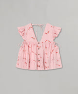 Printed Stretch Cotton Angel S