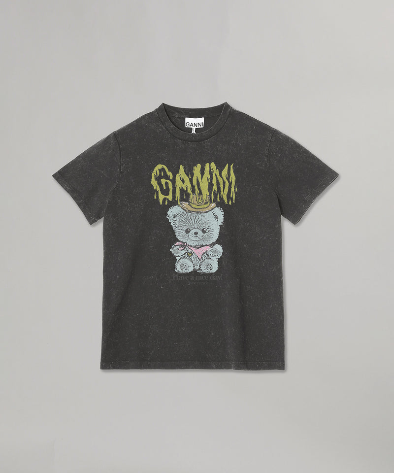 Future Heavy Jersey T-Shirt｜ガニー(GANNI)｜Forget-me-nots Online