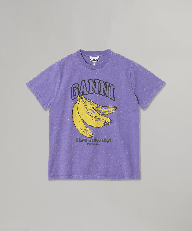 Future Heavy Jersey T-Shirt｜ガニー(GANNI)｜Forget-me-nots Online