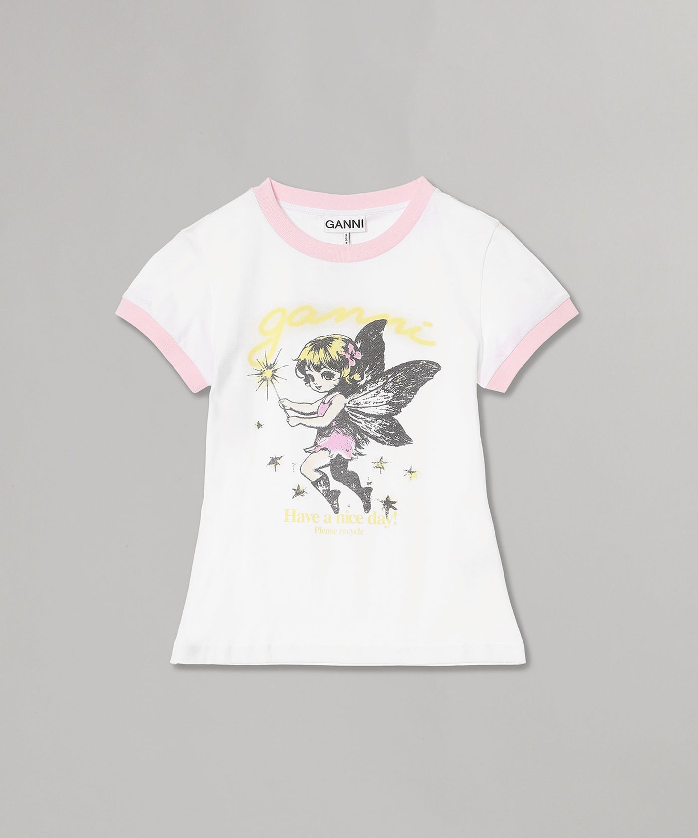 Basic Cotton Jersey Baby Fit Fairy｜ガニー(GANNI)｜Forget-me-nots