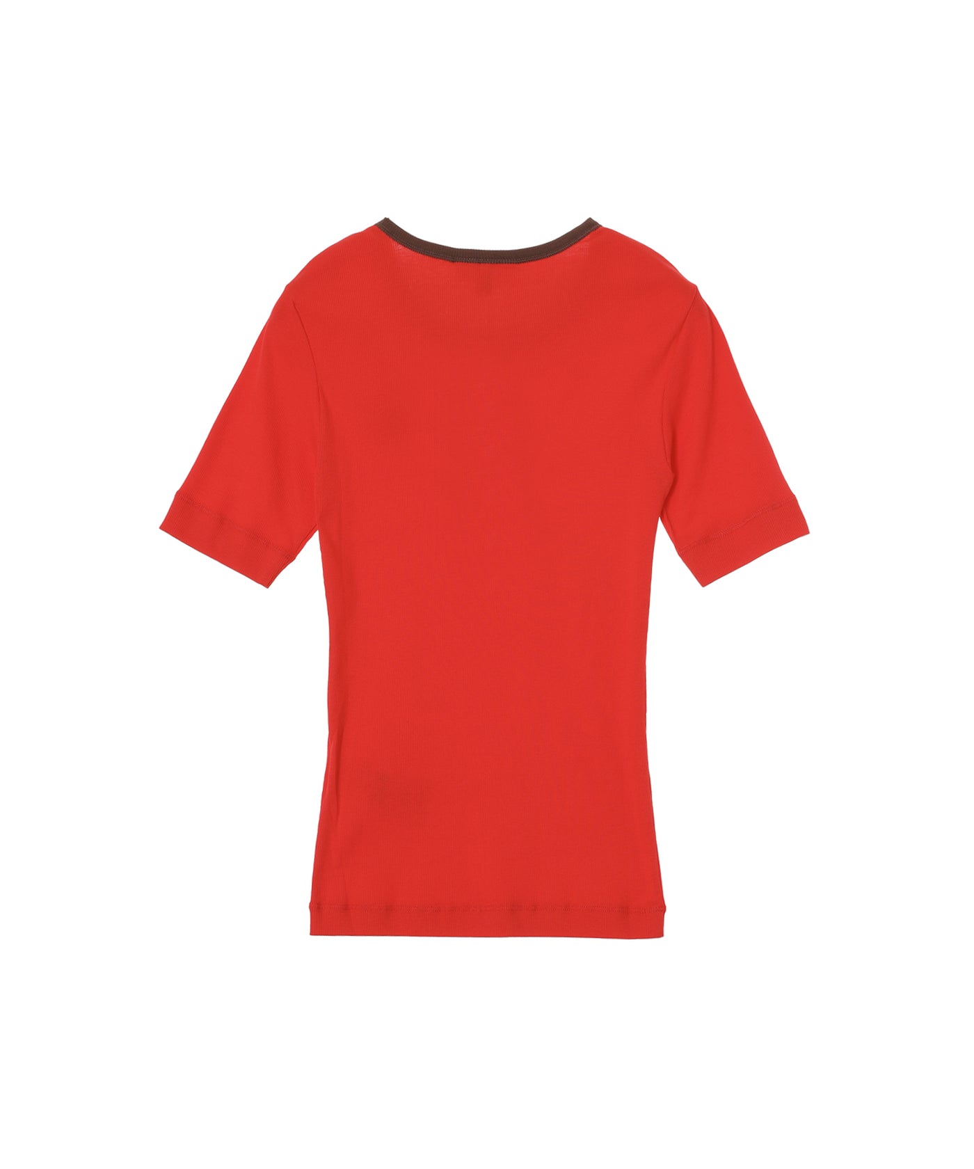 Soft Cotton Rib Tee｜ガニー(GANNI)｜Forget-me-nots Online Store