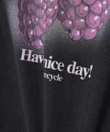 Basic Cotton Jersey Raspberry Print-GANNI-Forget-me-nots Online Store