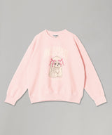Isoli crewneck Printed Puddle-GANNI-Forget-me-nots Online Store