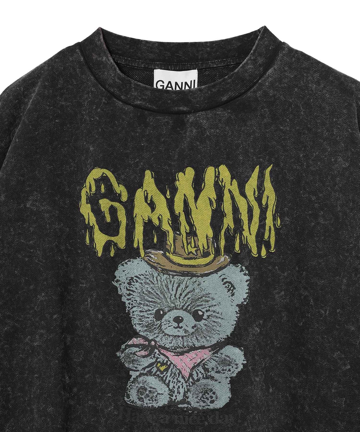 Isoli Crewneck Washed Effect｜ガニー(GANNI)｜Forget-me-nots Online