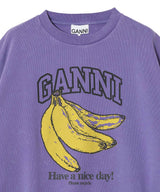 Isoli Crewneck Washed Effect-GANNI-Forget-me-nots Online Store