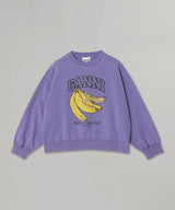 Isoli Crewneck Washed Effect-GANNI-Forget-me-nots Online Store