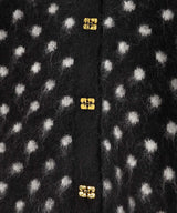 Heavy Brushed Alpaca Graphic Cardigan