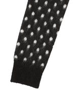 Heavy Brushed Alpaca Graphic Cardigan