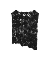 Cotton Crochet Knit-GANNI-Forget-me-nots Online Store